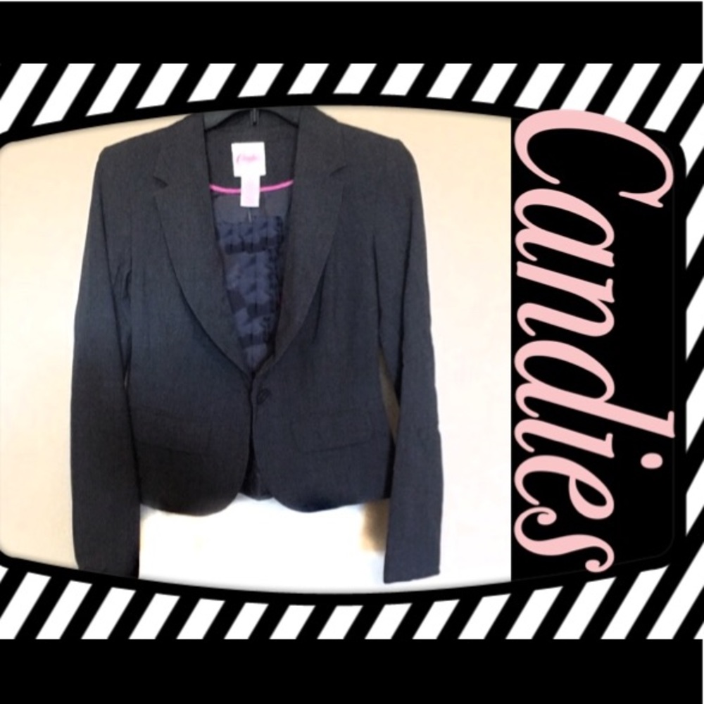 Candies Gray Blazer